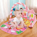 Tapis d’Éveil - KiddoMat™ - Paradis Animalier Rose